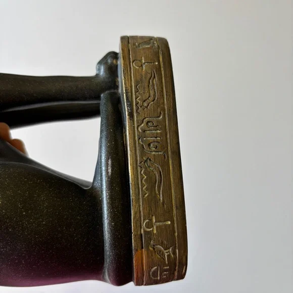 Egyptian Cat Home Decor Bastet Collectible Sphynx 11” Figurine - Picture 10 of 12